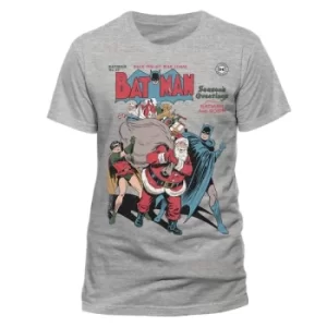 Image of Batman Seasons Greetings Unisex T-Shirt Ex Large