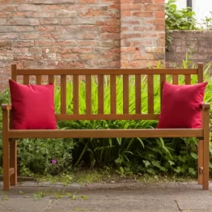 image of St Andrews 3 Seater Folding Bench Natural