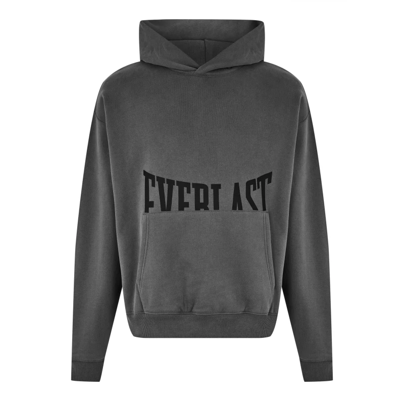 Image of Everlast Strike Graphic Hoodie - Grey Grey S