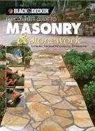 Image of complete guide to masonry and stonework includes decorative concrete treatm