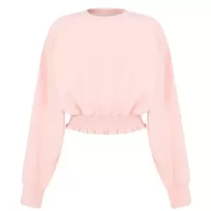 image of Lorna Jane Crop Crew Neck - Pink