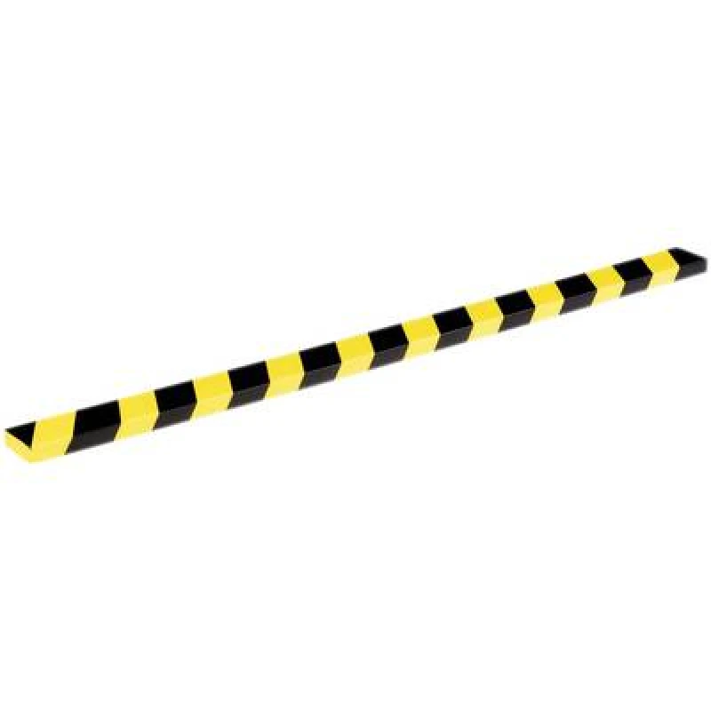 Image of Durable Flachenschutzprofil S20 gelb/schwarz selbstkl 1m