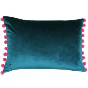 Image of Fiesta Cushion Blue and Pink