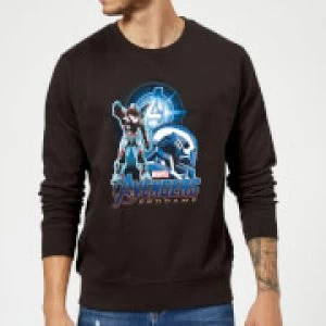 Image of Avengers: Endgame War Machine Suit Sweatshirt - Black
