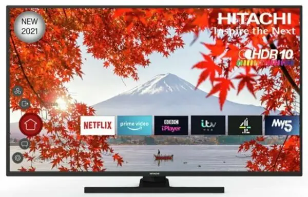 image of Hitachi 58" 58HK6100 Smart 4K Ultra HD LED TV