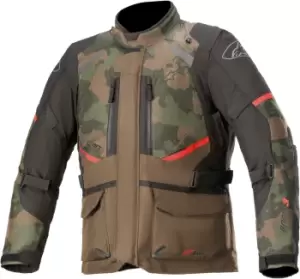 Image of Alpinestars Andes V3 Camo Drystar Motorcycle Textile Jacket, multicolored, Size 2XL, multicolored, Size 2XL