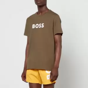 Image of BOSS Swimwear Slim Fit Cotton-Jersey T-Shirt - XL