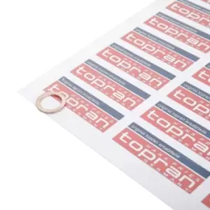 Image of TOPRAN Oil Drain Plug Gasket 104 474 Oil Drain Plug Seal,Drain Plug Gasket VW,AUDI,OPEL,POLO (9N_)
