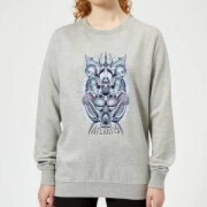Image of Aquaman Atlantis Seven Kingdoms Womens Sweatshirt - Grey - 3XL