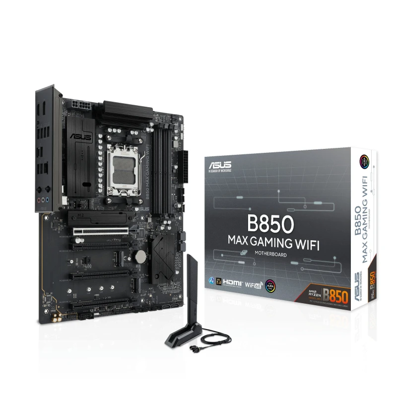 Image of ASUS B850 MAX GAMING WIFI AM5 Motherboard