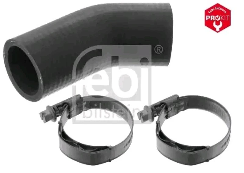 Image of FEBI BILSTEIN 49092 Radiator Hose OE Turbo NEW, with clamps Radiator Hose (475)