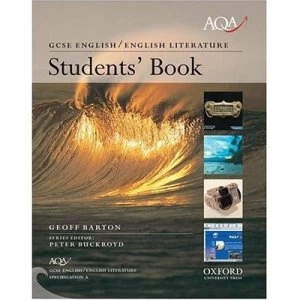 Image of Aqa Gcse English/english Literature. Students Book by Geoff Barton Paperback