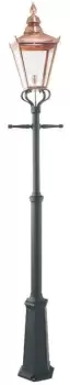 Image of Chelsea 1 Light Outdoor Single Post Copper, E27