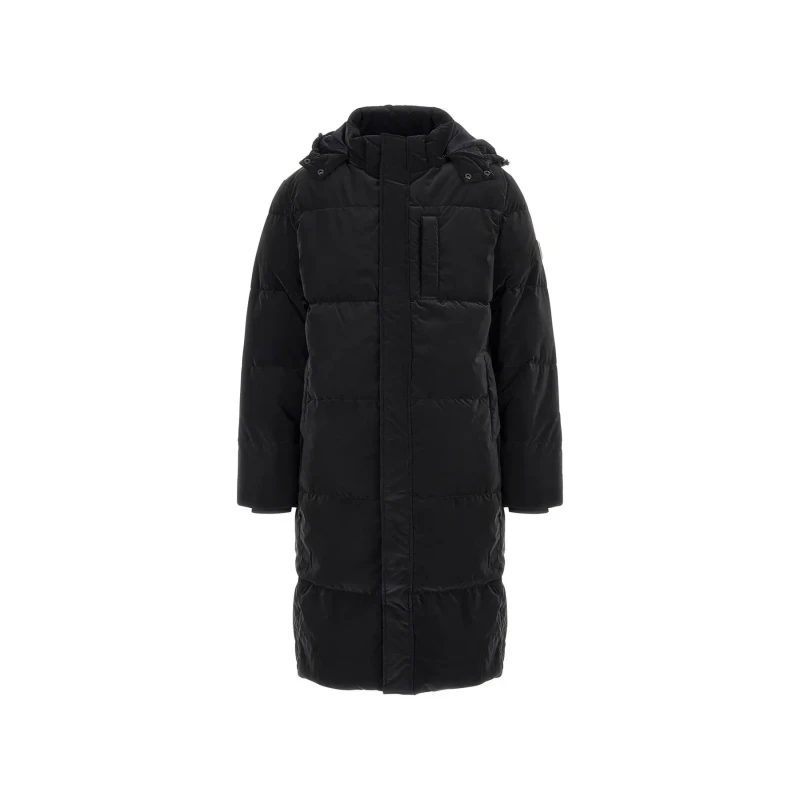 Image of Guess Long jacket Guess Space Noir Male XS