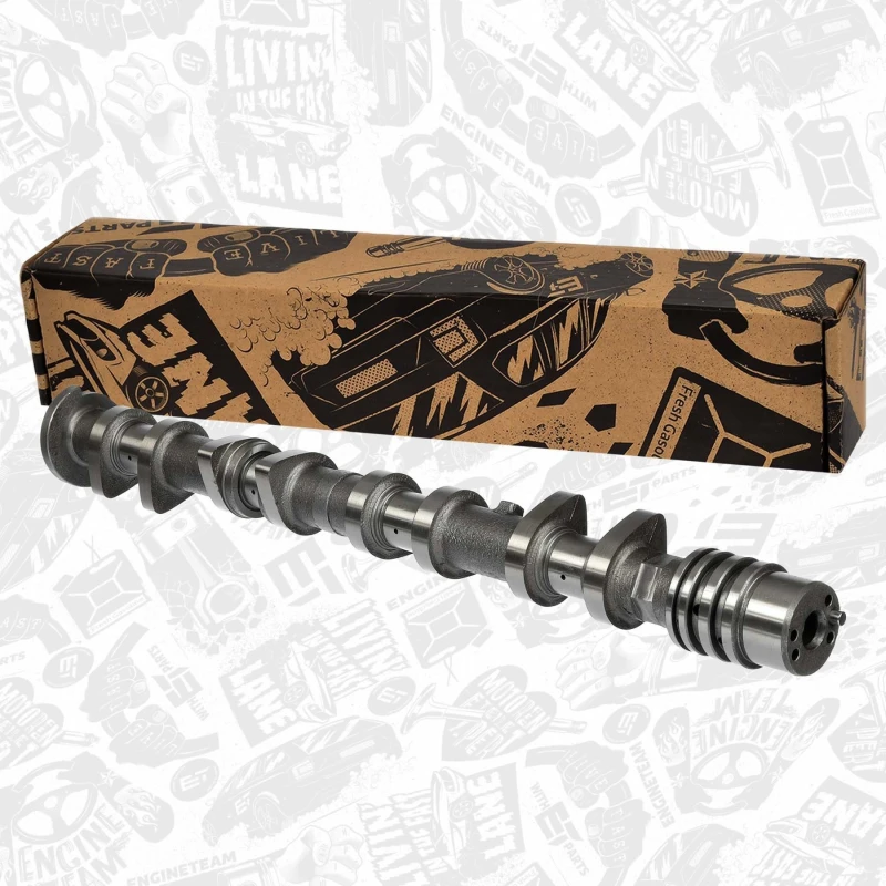 Image of ET ENGINETEAM HV0468 Camshaft Intake Side Cast Iron Camshaft (566)