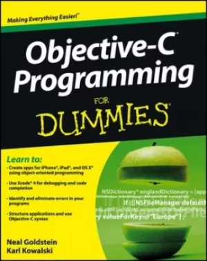 Image of Objective-C programming for dummies by Neal Goldstein