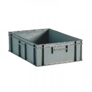 image of Slingsby VFM 800x600x235mm Grey European Stacking Container 307498