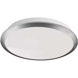 Image of Philips Denim 4.5W LED Round Wall/Ceiling Light Chrome - 915004320301