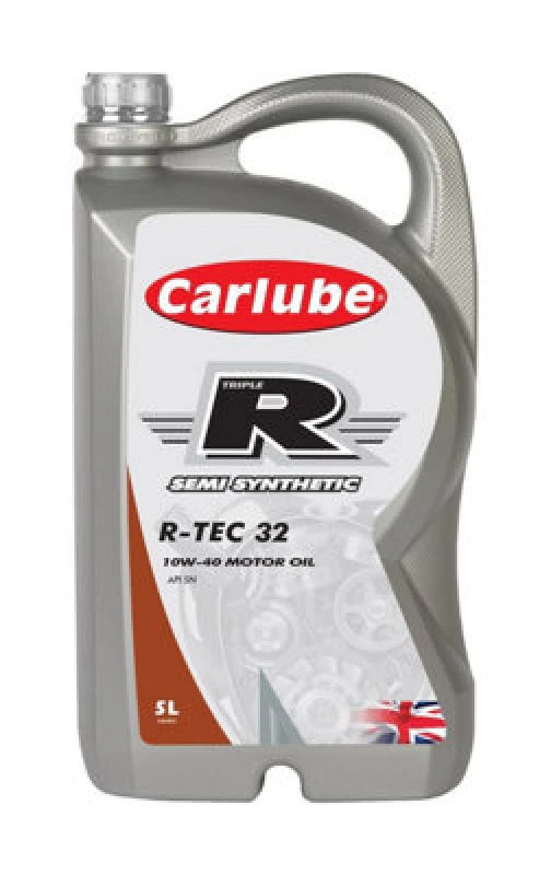 Image of Carlube Engine Oil 5L Triple R 10W40 Api Sl Semi Synthetic 5 Litres R-Tec 32