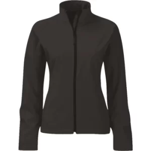 image of SSJL260 Womens Large Black Soft Shell Jacket