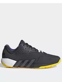Image of adidas Dropset Trainer Shoes, Black/White, Size 10, Men