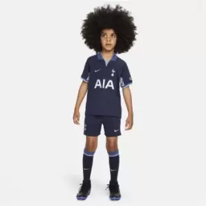 image of Nike Tottenham Hotspur Away Minikit 2023 2024 Infants - Blue