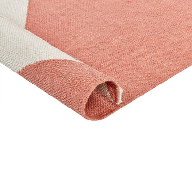 Image of Beliani Rug Nizip Multicolour 140 X 200 Cm Cotton