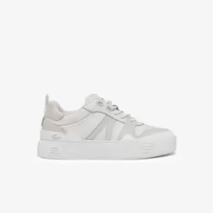 Lacoste Womens L002 Leather Trainers Size 5 UK White