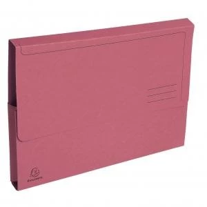Image of Forever Document Wallet A4 290gsm Pink Pack 50 73977EX