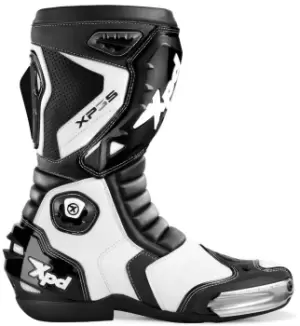 Image of XPD XP3-S Motorcycle Boots, black-white, Size 39, black-white, Size 39