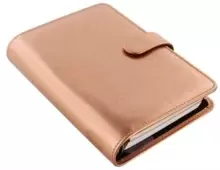 Image of Filofax Personal Saffiano rose gold organiser