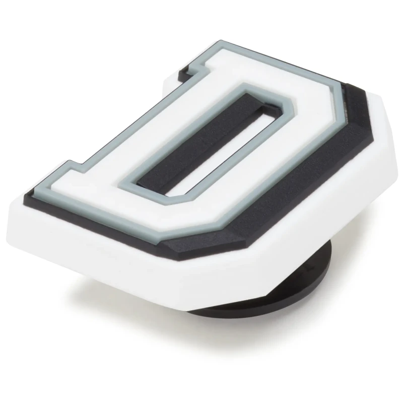 Image of Crocs Clip jibbitz Crocs Letter D Blanc Unisex TU