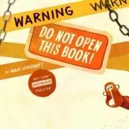Image of warning do not open this book