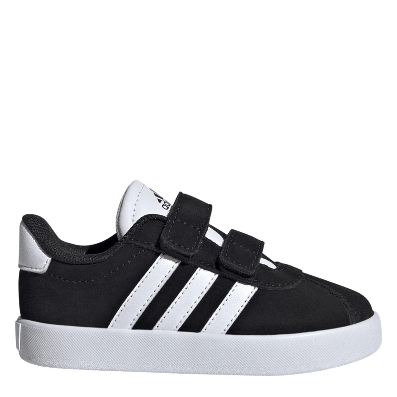 Image of adidas VL Court 3.0 Infants Shoes Black/White male C8 (25.5)