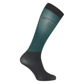 image of Eurostar Technical Equestrian Socks - Teal Green