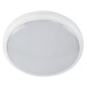 image of Channel Smarter Safety 15W Milan LED Emergency Round Bulkhead with Remote Control - E-MILAN-M3-RC