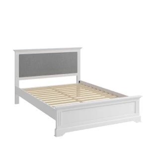 Image of Bingley King Size Bed Frame - White