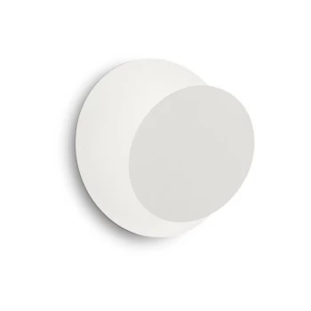 image of Ideal Lux TICK - Integrated LED Indoor Wall Lamp 1 Light White 3000K