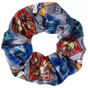 Image of Harry Potter Hogwarts House Crest Hair Scrunchie