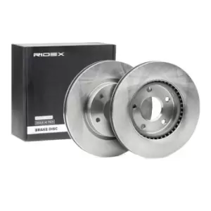 Image of RIDEX Brake disc NISSAN 82B0844 402061KA1A,402061KA3A,402061KA3B Brake rotor,Brake discs,Brake rotors 402061TT0A,402063AW0A,402063DA0A,402063DA0B