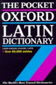 Image of The Pocket Oxford Latin Dictionary by James Morwood Book