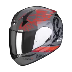 Image of Scorpion Exo-390 Ighost Cement Grey-Red M