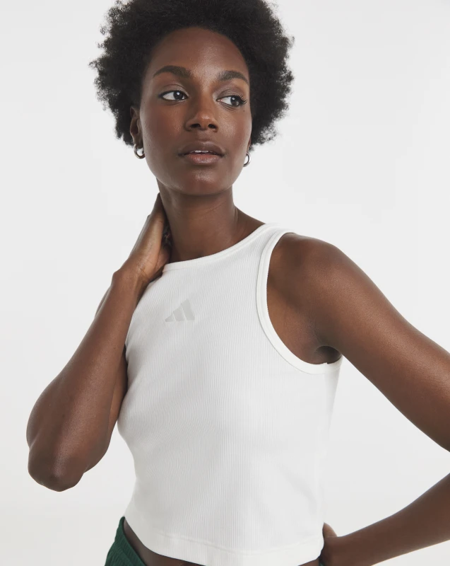 Image of Tank top adidas Adi365 Cheering Blanc Unisex S