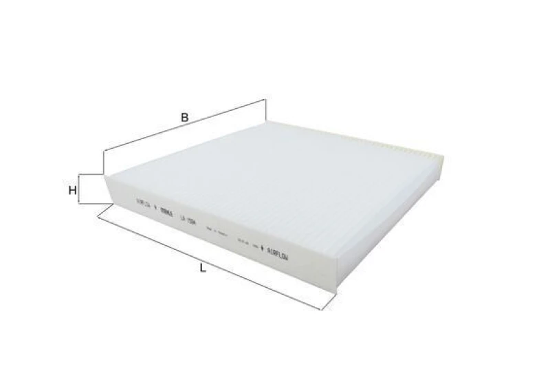 Image of Pollen filter MAHLE LA 1594