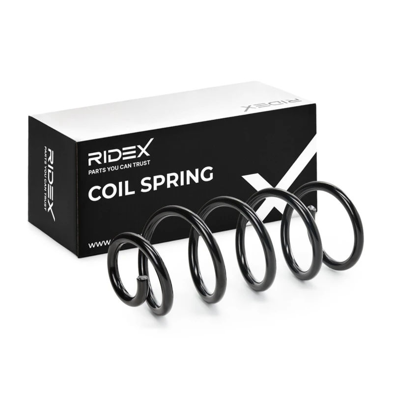 Image of RIDEX 188C2307 Coil spring Rear Axle Coil Spring (188)