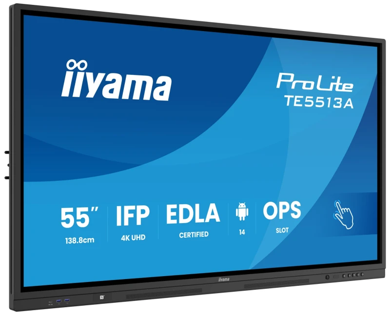 Image of iiyama TE5513A-B2AG Signage Display 138.7cm (54.6") WiFi 4K Ult