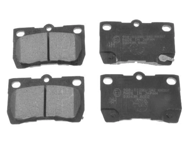 Image of Blue PRINT ADT342178 Brake pad set Rear Axle Brake Pad Set,disc brake (402)