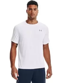 image of Under Armour Training Plus Size Tech 2.0 Short Sleeve Tee - White/Grey Size 3XL, Men