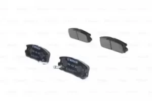 Image of Bosch 0986424367 BP178 Brake Pad Set Disc Brake Rear Axle