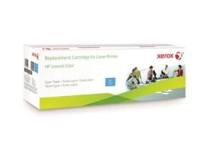 Image of Xerox HP 121A Cyan Laser Toner Ink Cartridge